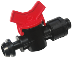 Mini-Ventil mit Dichtung für Tropfbewässerung