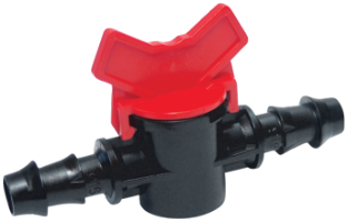 Inline-Miniventil für Tropfrohr