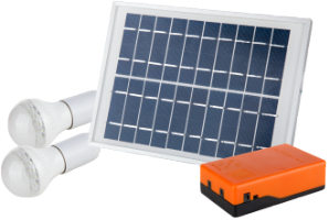 LED-Beleuchtungsset mit Solarladung und 2 Lampen