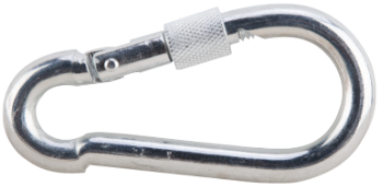 Karabinerhaken mit Schraubverschluss DIN 5299