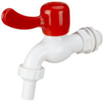 Doppeldienst-Ventil aus PVC für Kunststofftank