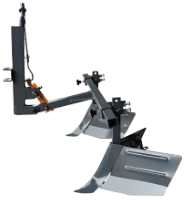 Doppel-Häufelpflug für Aufsitz-Minitraktor 4x4 R1200