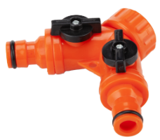 Y-Schlauchadapter mit Klappe 2012