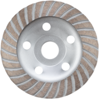 Turbo-Diamantschleifscheibe für Beton