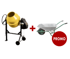 Betonmischer 2051 + Schubkarre Aktion 1+1 BuildXell®