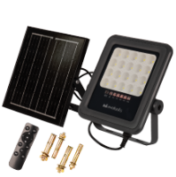 Solarbetriebene LED-Lampe mit Fernbedienung