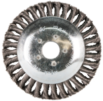 Stahl-Drahtbürstenscheibe für Motorsense EvoTools®