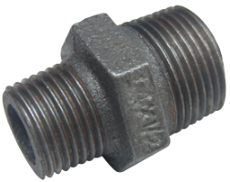 Schwarzer Reduziernippel 245 EvoSanitary®