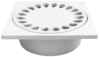 Quadratischer Bodenablauf-Siphon SV ABS