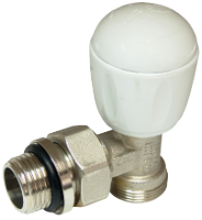 Thermostatisches Heizkörper-Vorlaufventil PEX-PERT-Cu