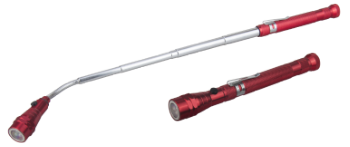 Teleskop-LED-Taschenlampe mit Magnet