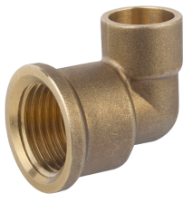 Messing-Winkelverbinder (Kupferrohr)