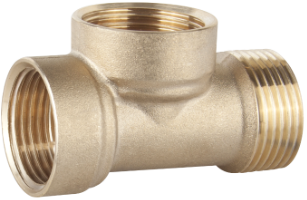 3-Wege-Messinganschluss für Hauswasserwerk
