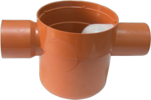 Bodenablauf-Siphon SL 1 Anschluss 180° STY502