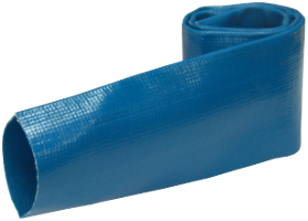 Flacher PVC-Druckschlauch