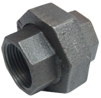 Schwarze Verschraubung Innengewinde - Innengewinde 330 EvoSanitary®