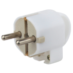 Keramik-Schuko-Stecker mit Ring EvoTools®