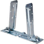Verstellbarer U-Stützschuh, Seitlich Montiert, für Holzverbindung