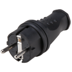 Schuko-Gummistecker 16A BS-163