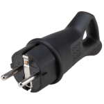 Schuko-Gummistecker mit Griff 16A F-161 IP44