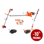 Gartenwerkzeuge ONE +Akku 2Ah+Ladegerät Promo 3+2+2