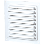 Metall-Lüftungsgitter mit Netz EvoSanitary®