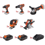 Werkzeuge ONE +Akku +Ladegerät Promo 9+7+6