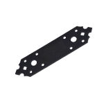 Lochplatte für Holzverbindung Schwarz Dekorativ
