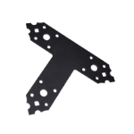 T-Verbinder für Holz Schwarz Dekorativ