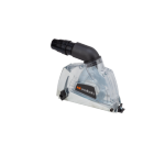 Adapter für Schnittschutz mit einstellbarer Schnitttiefe für Winkelschleifer mit Absaugsystem 125 mm