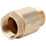 Rückschlagventil Mit Messing-Stopfen Innengewinde–Außengewinde