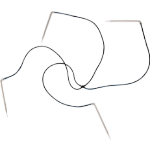 Kit 4 Mikroschlauch-Arme 50 cm für Tropfpilz