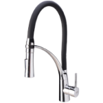 Küchenarmatur mit Flexiblem Auslauf und Befestigungshalter