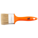 Pinsel mit Orangefarbenem Kunststoffgriff