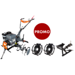 Paket Motorkultivator T900 mit Zubehör EvoTools +Plus®