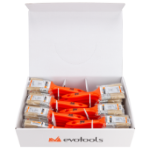 Box Pinsel mit Orangefarbenem Kunststoffgriff (35 Stk.)