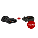 Akku-, Ladegerät- und Power-Adapter-Kit Power One EvoTools®