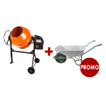 Betonmischer EvoTools® + Schubkarre PROMO 1+1