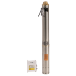 Tauchpumpe Zentrifugal 750W, Edelstahl, 12 Turbinen, Bedienfeld, Erhöhte Sandbeständigkeit EvoSanitary +Plus®