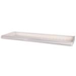 Ablage mit Trennsteg für Metall-Display 2068