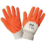 Gerippte Latexhandschuhe