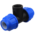 HDPE T-Stück Innengewinde EvoSanitary®