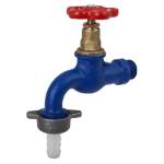 Doppeldienst-Auslaufhahn aus Gusseisen EvoSanitary®