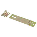 Vorhängeschloss-Haspe mit Scharnier