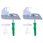 Heizkörperhalter aus Stahl (2 Stück)