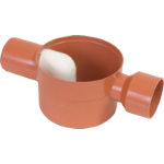 Bodenablauf-Siphon SL 1 Anschluss 180° STY652