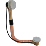 Wannen-Ablaufventil mit Überlauf, Messing